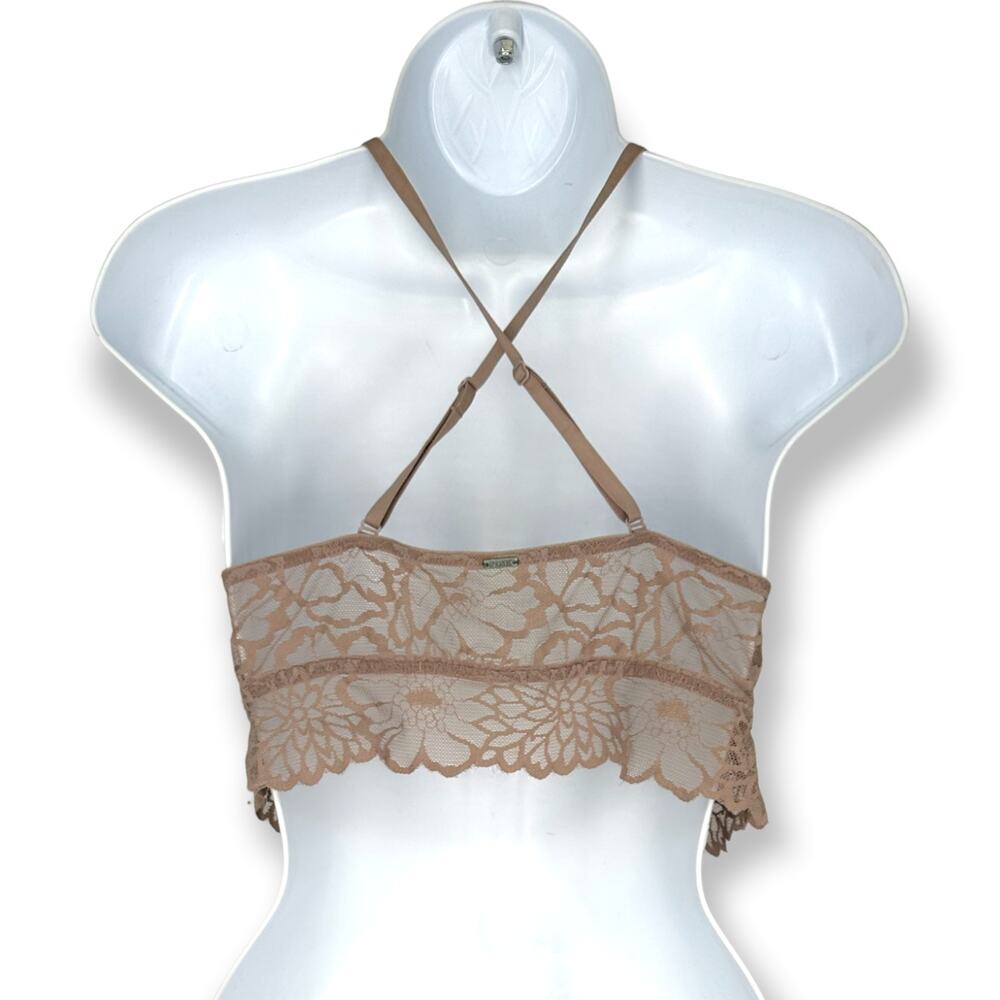 PINK Victoria's Secret | Small | Mauve Lace Pullover Bralette - Picture 2 of 6